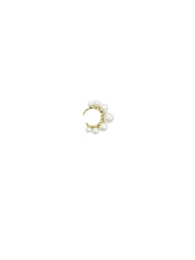 Wish Fine Jewelry Pearls 18K Gold Ear cuff | Thumbnail 2