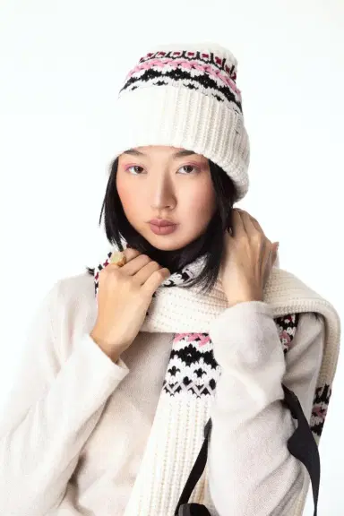 rag & bone Leigh Fair Isle Beanie | Thumbnail 2