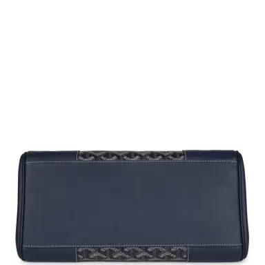 goyard Goyard Saigon Tote Navy Blue Goyardine Canvas Palladium Hardware | Thumbnail 7 goyard Goyard Saigon Tote Navy Blue Goyardine Canvas Palladium Hardware | Thumbnail 7