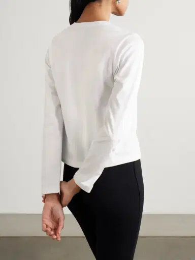LESET Margo Cotton-jersey T-shirt | Thumbnail 3