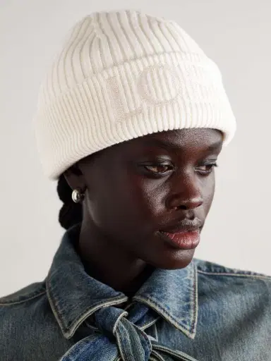 Loewe Embroidered Wool Beanie | Thumbnail 2