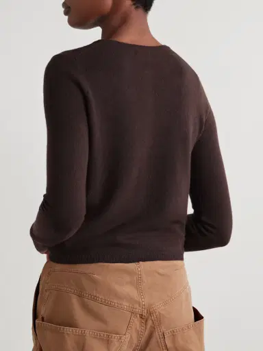 Staud Midnight Cashmere Cardigan | Thumbnail 3