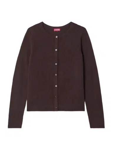 Staud Midnight Cashmere Cardigan | Thumbnail 1