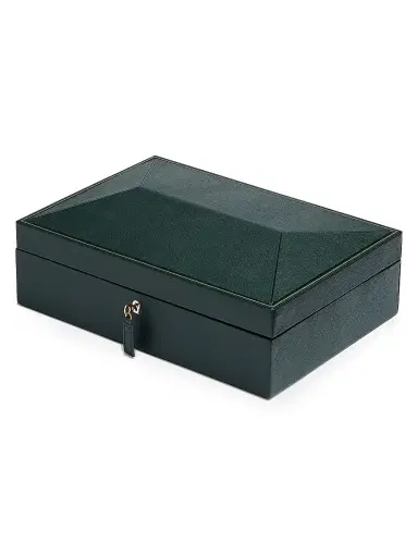 Wolf British Racing Green 8-Piece Watch Box | Thumbnail 2