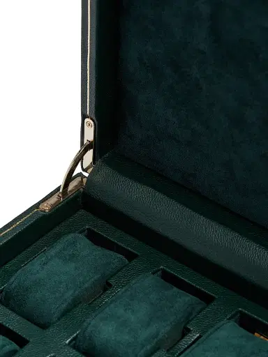 Wolf British Racing Green 8-Piece Watch Box | Thumbnail 5