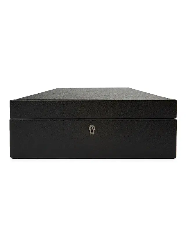 Wolf British Racing Green 8-Piece Watch Box