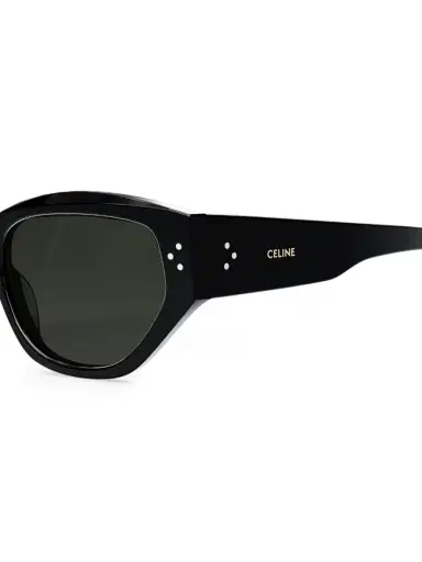 CELINE Women's 54MM Cat-Eye Sunglasses - Black | Thumbnail 2 CELINE Women's 54MM Cat-Eye Sunglasses - Black | Thumbnail 2