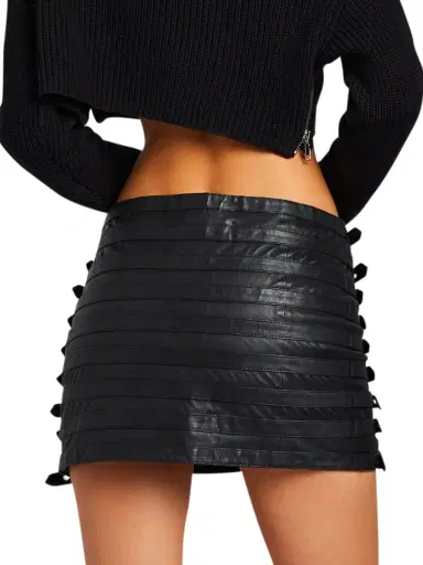 Retrofête Women's Skirt - Black | Thumbnail 3