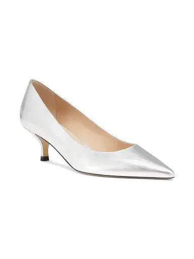 Stuart Weitzman Women's Power 50MM Leather Pumps | Thumbnail 2
