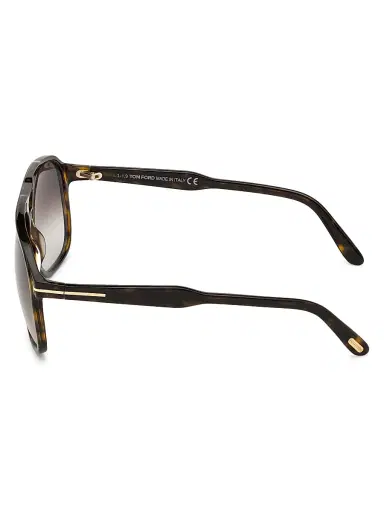 Tom Ford Men's Raoul 62MM Navigator Sunglasses - Dark Havana | Thumbnail 4 Tom Ford Men's Raoul 62MM Navigator Sunglasses - Dark Havana | Thumbnail 4