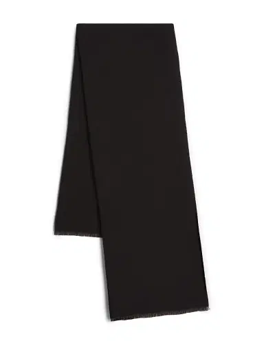 Robert Barakett Men's Wool & Cashmere Herringbone Scarf - Black Brown | Thumbnail 1