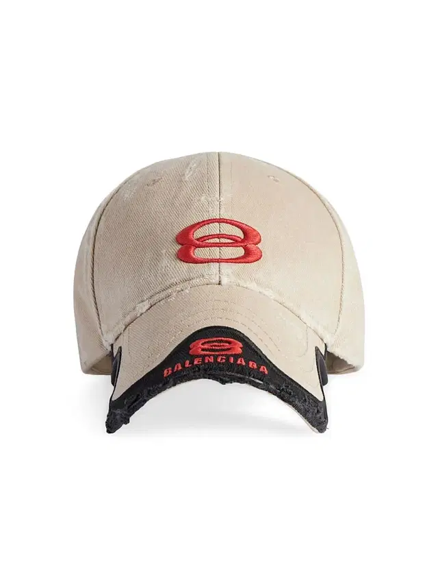 Balenciaga Men's Unity Sports Icon Cap - Beige Red