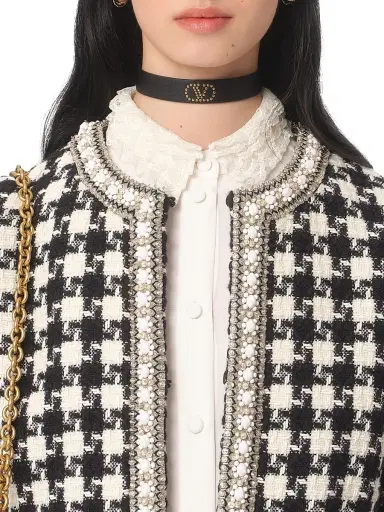 Valentino Garavani Women's Georgette Blouse | Thumbnail 7