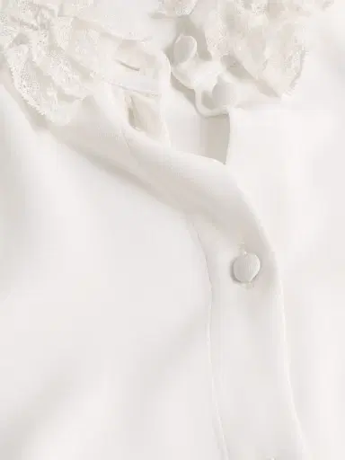 Valentino Garavani Women's Georgette Blouse | Thumbnail 8