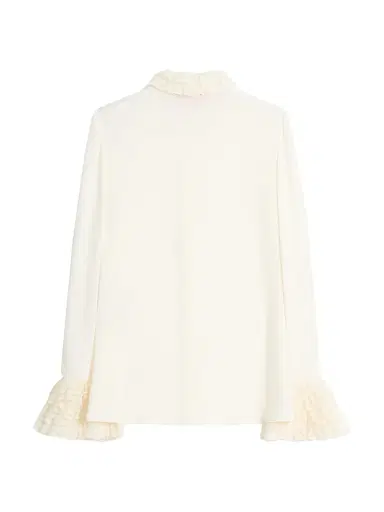 Valentino Garavani Women's Georgette Blouse | Thumbnail 1
