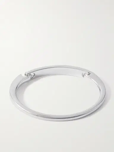 Saint Laurent Silver-Tone Bracelet - Men | Thumbnail 3