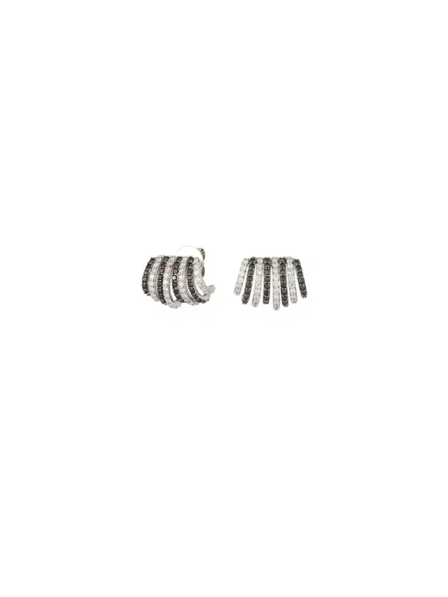 Wish Fine Jewelry 1.24ct Black Diamond 18K Gold Earrings
