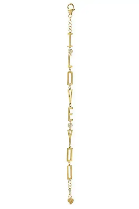 "Just Be" I Love You Bracelet