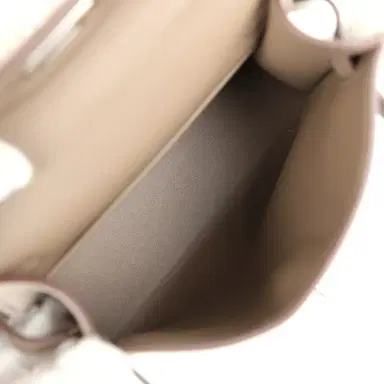 HERMÈS Hermes Teddy Kelly 20 Gris Caillou/Ecru/Etoupe/Grizzly/Mouton Merinos/Swift Palladium Hardware | Thumbnail 8