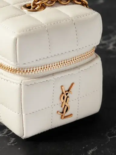 Saint Laurent Cassandre Matelassé Mini Quilted Leather Pouch | Thumbnail 4 Saint Laurent Cassandre Matelassé Mini Quilted Leather Pouch | Thumbnail 4