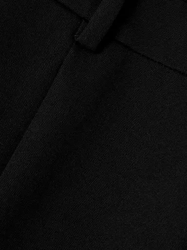Saint Laurent Pleated Grain De Poudre Wool Straight-leg Pants | Thumbnail 5