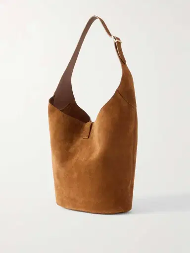 Saint Laurent Le 5 À 7 Suede Shoulder Bag | Thumbnail 3 Saint Laurent Le 5 À 7 Suede Shoulder Bag | Thumbnail 3