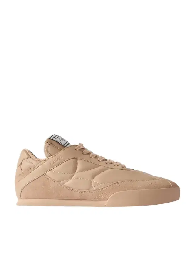 Kick Suede-trimmed Quilted Leather Sneakers