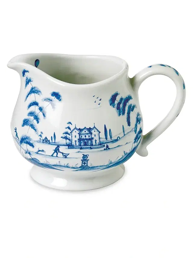 Country Estate Creamer - Blue