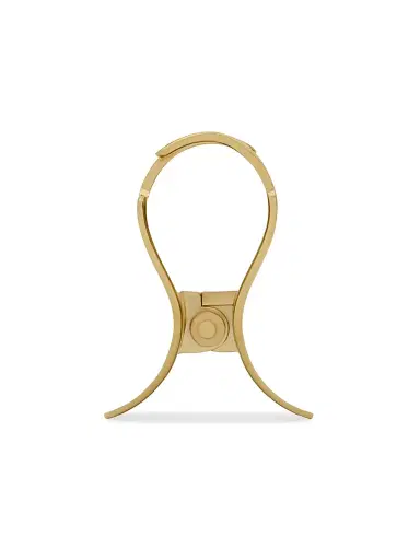 Saint Laurent Women's Claw Clip in Metal - Gold | Thumbnail 2