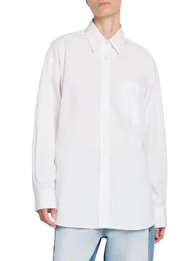 Stella McCartney Women's Poppy Back Shirt - Pink White | Thumbnail 3 Stella McCartney Women's Poppy Back Shirt - Pink White | Thumbnail 3
