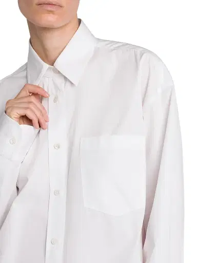 Stella McCartney Women's Poppy Back Shirt - Pink White | Thumbnail 7 Stella McCartney Women's Poppy Back Shirt - Pink White | Thumbnail 7