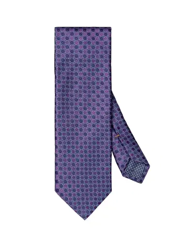 Eton Men's Floral Woven Silk Tie | Thumbnail 1 Eton Men's Floral Woven Silk Tie | Thumbnail 1