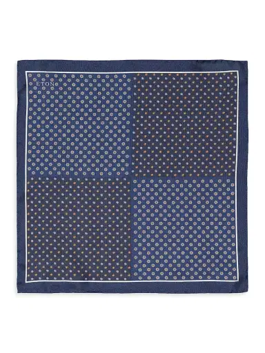 Eton Men's Four-Side Silk Pocket Square | Thumbnail 2