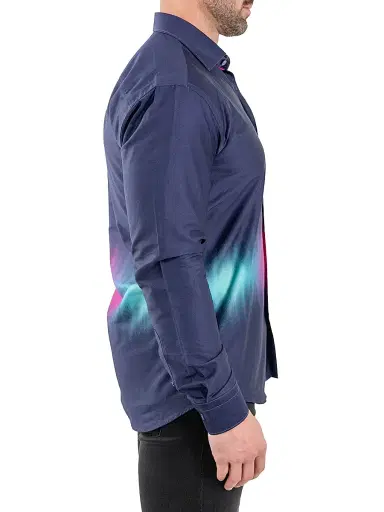 Maceoo Men's Fibonacci Aurora Shirt | Thumbnail 4 Maceoo Men's Fibonacci Aurora Shirt | Thumbnail 4