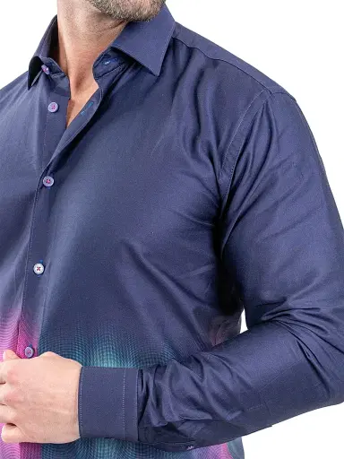 Maceoo Men's Fibonacci Aurora Shirt | Thumbnail 7 Maceoo Men's Fibonacci Aurora Shirt | Thumbnail 7