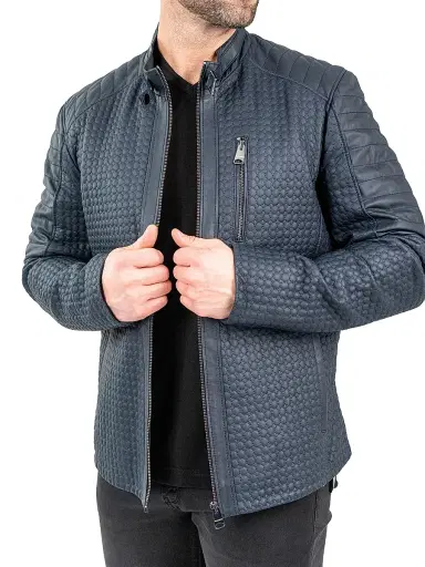 Maceoo Men's Leather Jacket | Thumbnail 6 Maceoo Men's Leather Jacket | Thumbnail 6
