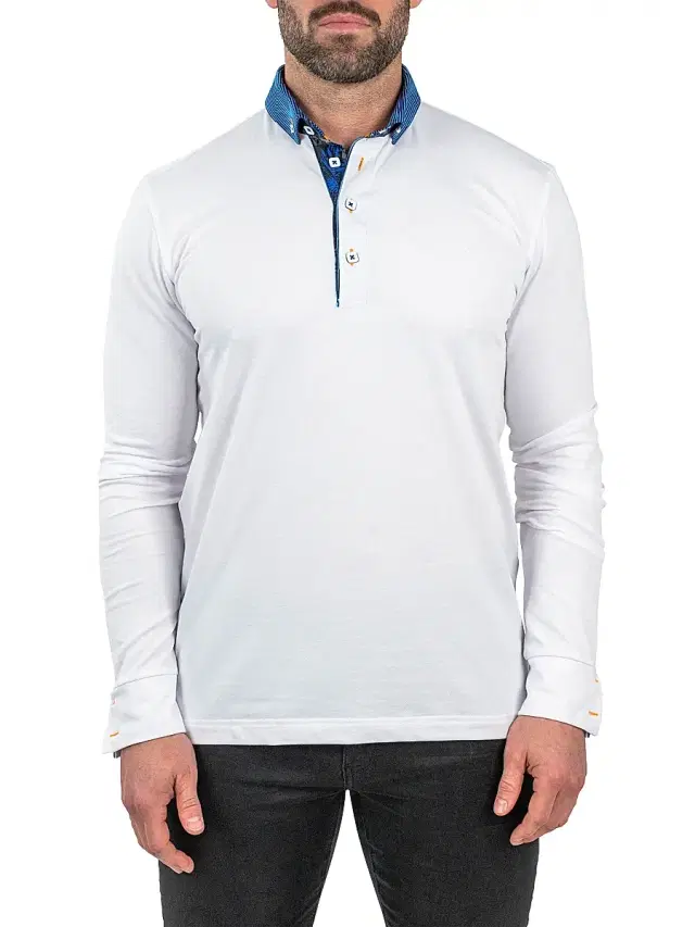 Men's Polo Shirt - White