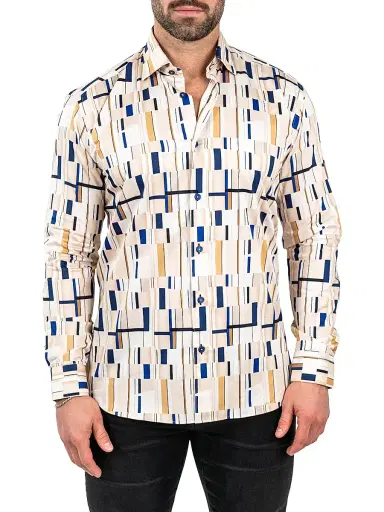 Maceoo Men's Fibonacci Shirt - Mulricolored | Thumbnail 2 Maceoo Men's Fibonacci Shirt - Mulricolored | Thumbnail 2