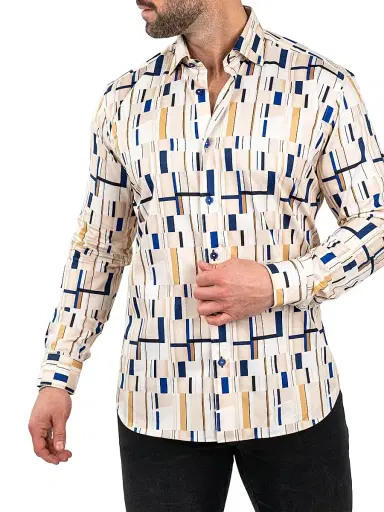 Maceoo Men's Fibonacci Shirt - Mulricolored | Thumbnail 4 Maceoo Men's Fibonacci Shirt - Mulricolored | Thumbnail 4