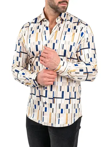 Maceoo Men's Fibonacci Shirt - Mulricolored | Thumbnail 7 Maceoo Men's Fibonacci Shirt - Mulricolored | Thumbnail 7