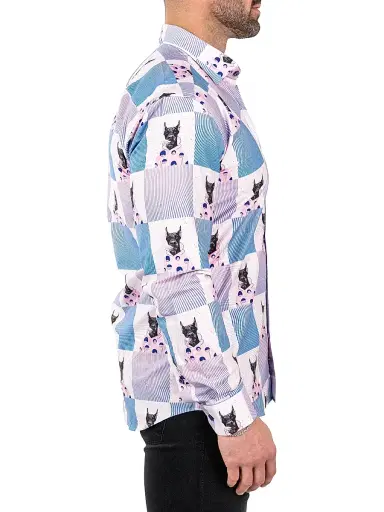Maceoo Men's Fibonacci Snoop Shirt | Thumbnail 4 Maceoo Men's Fibonacci Snoop Shirt | Thumbnail 4