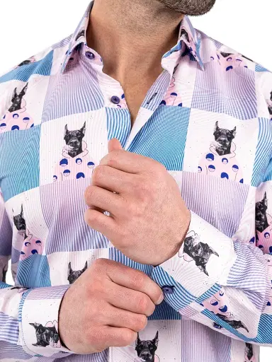 Maceoo Men's Fibonacci Snoop Shirt | Thumbnail 7 Maceoo Men's Fibonacci Snoop Shirt | Thumbnail 7