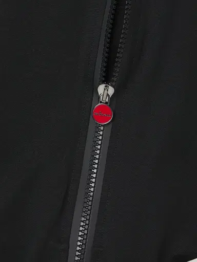 Kiton Men's Swim Cotton Jacket - Black | Thumbnail 6