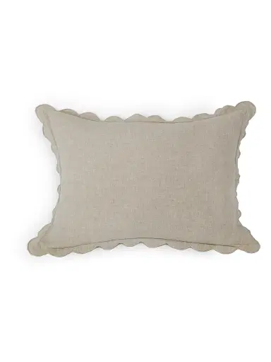 Pom Pom at Home Kelly Linen Duvet Cover & Shams Collection - Flax King | Thumbnail 7