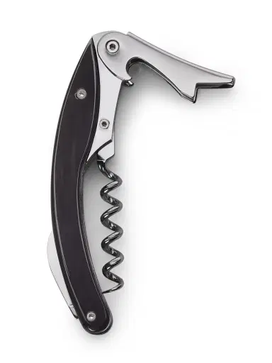 Brunello Cucinelli Buffalo Horn and Steel Corkscrew - Black | Thumbnail 4