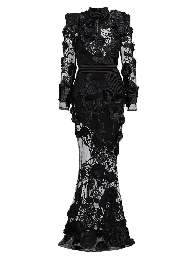 Women's One More Kiss Dear Gown - Black
