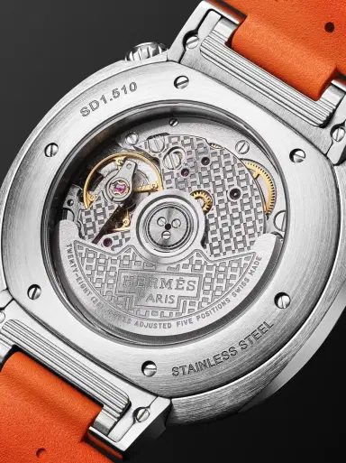 Hermès Timepieces Cut Automatic Stainless Steel Watch, Ref. 403195WW00 - Men | Thumbnail 3 Hermès Timepieces Cut Automatic Stainless Steel Watch, Ref. 403195WW00 - Men | Thumbnail 3