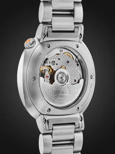 Hermès Timepieces Cut Automatic Stainless Steel Watch, Ref. 403190WW00 - Men | Thumbnail 5 Hermès Timepieces Cut Automatic Stainless Steel Watch, Ref. 403190WW00 - Men | Thumbnail 5