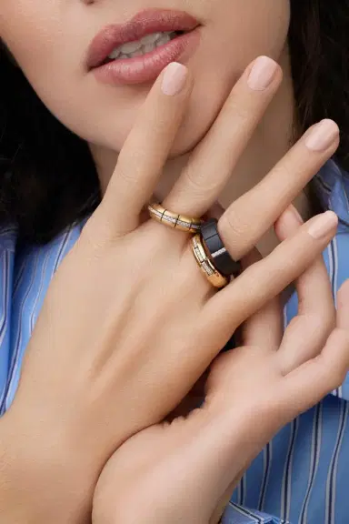 ROBERTO DEMEGLIO Diamond Eternity Stretch Pura Ring | Thumbnail 3