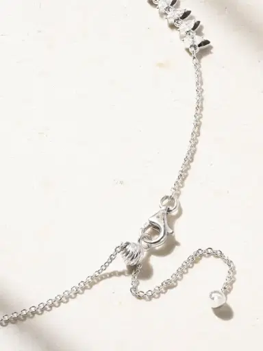 Kamyen 18-karat White Gold, Diamond And Enamel Choker | Thumbnail 3 Kamyen 18-karat White Gold, Diamond And Enamel Choker | Thumbnail 3